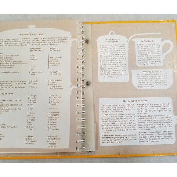 Readers Digest quick thrifty cooking hardcover bound cookbook 1985 - Picture 8 of 10
